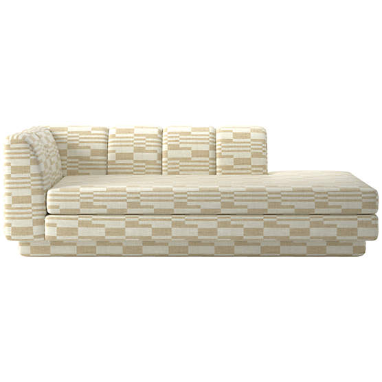 Yarrow Right-Arm Chaise Piano Cloud