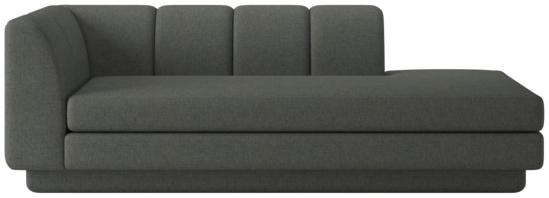 Yarrow Right-Arm Chaise Taylor Charcoal - image 0 of 8