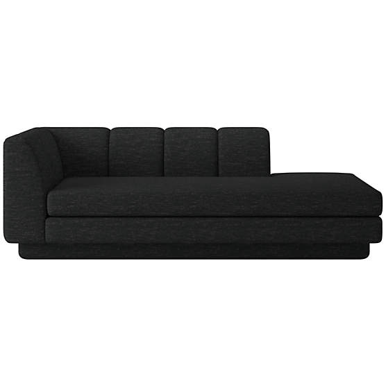 Yarrow Right-Arm Chaise Curious Ebony