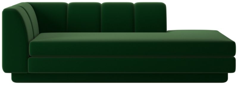 Yarrow Right-Arm Chaise Como Emerald - image 0 of 8