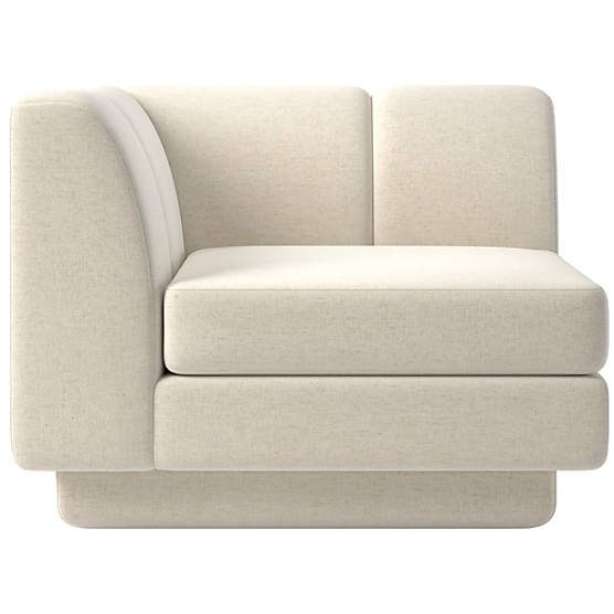 Yarrow Corner Chair Nomad Snow