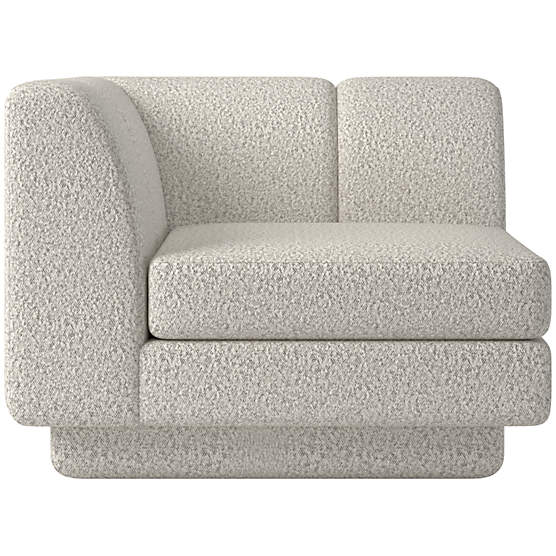 Yarrow Corner Chair Bloce Grey