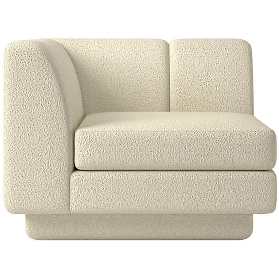 Yarrow Corner Chair Bloce Cream