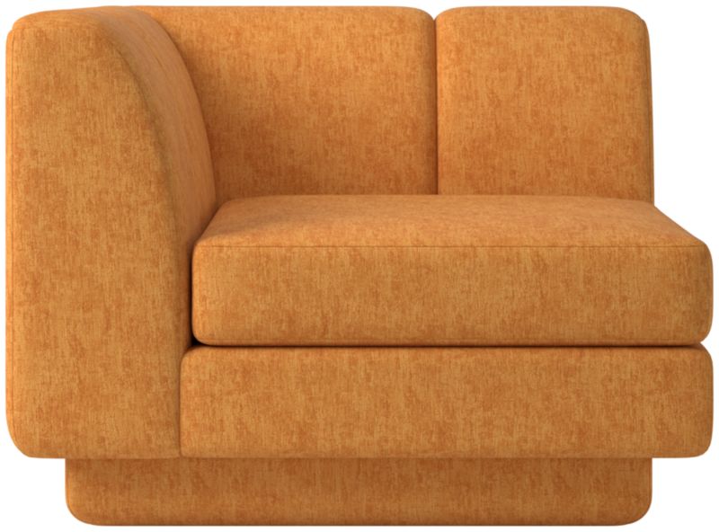 Viewing product image Yarrow Corner Chair Dream Ginger Tea - image 1 of 7