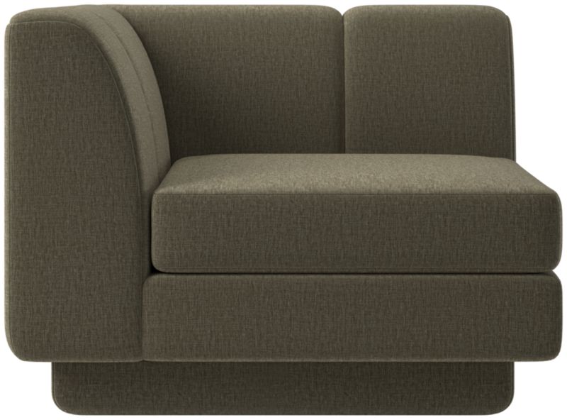 Viewing product image Yarrow Corner Chair Coverlet Otter - image 1 of 8