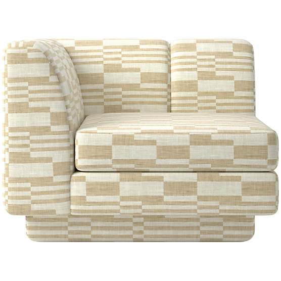 Yarrow Corner Chair Piano Cloud