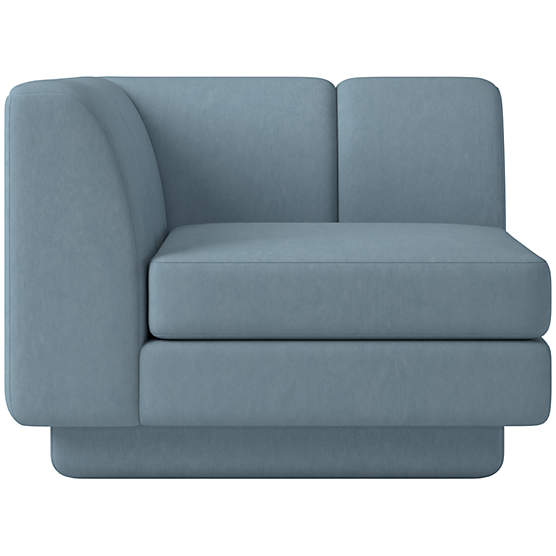 Yarrow Corner Chair Lisbon Wedgewood