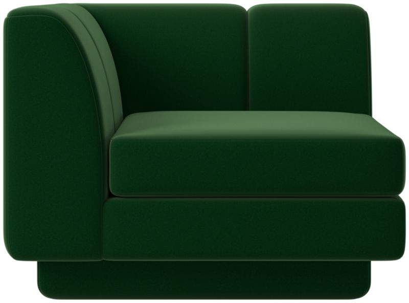 Yarrow Corner Chair Como Emerald - image 0 of 8