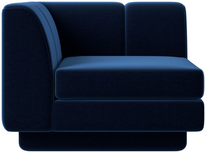 Yarrow Corner Chair Como Indigo - image 0 of 8