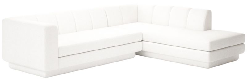 Yarrow 2-Piece L-Shaped Sectional Sofa with Right Arm Curious Linen - image 0 of 8