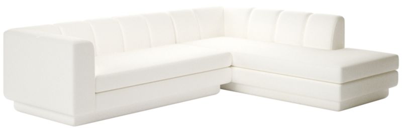 Viewing product image Yarrow 2-Piece L-Shaped Sectional Sofa with Right Arm Dream Pina Colada - image 1 of 7