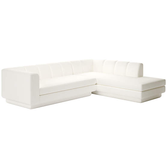 Yarrow 2-Piece L-Shaped Sectional Sofa with Right Arm Dream Pina Colada