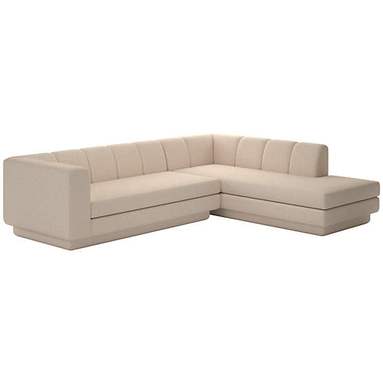 Yarrow 2-Piece L-Shaped Sectional Sofa with Right Arm Artisan Barley