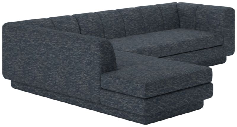 Yarrow 2-Piece L-Shaped Sectional Sofa with Left Arm Curious Eclipse - image 0 of 8