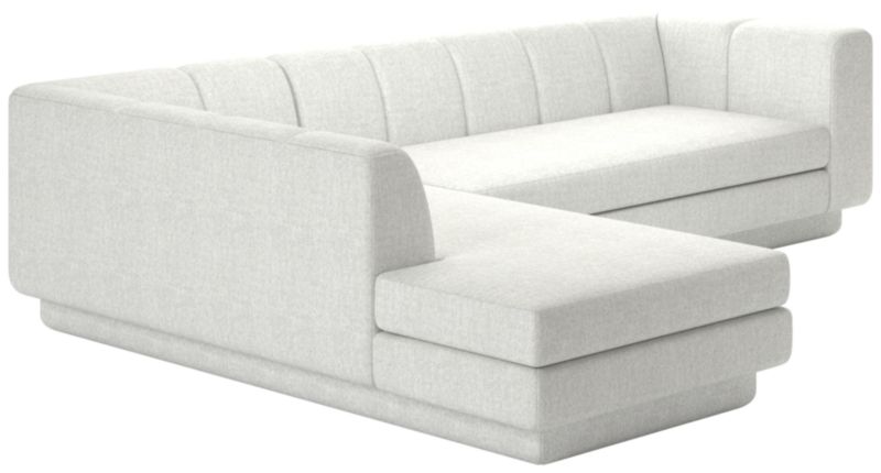 Yarrow 2-Piece L-Shaped Sectional Sofa with Left Arm Elliot Dove - image 0 of 8