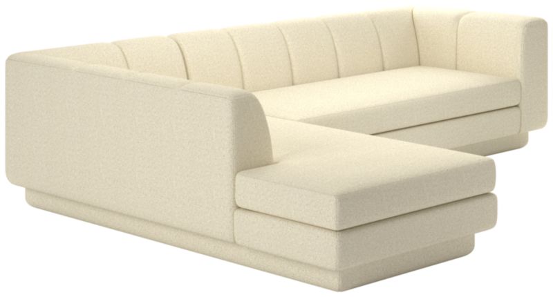 Yarrow 2-Piece L-Shaped Sectional Sofa with Left Arm Bloce Cream - image 0 of 8