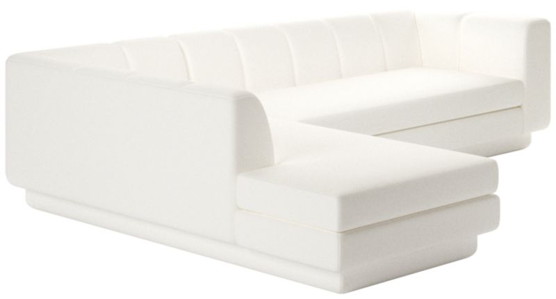 Yarrow 2-Piece L-Shaped Sectional Sofa with Left Arm Dream Pina Colada - image 0 of 8