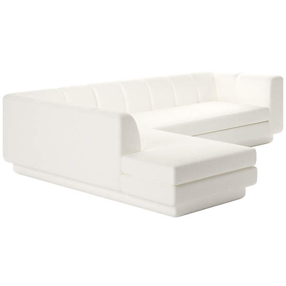 Yarrow 2-Piece L-Shaped Sectional Sofa with Left Arm Dream Pina Colada