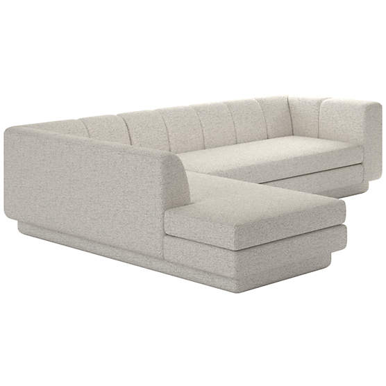Yarrow 2-Piece L-Shaped Sectional Sofa with Left Arm  Illecebrous Sandstone