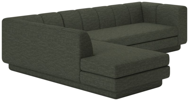 Yarrow 2-Piece L-Shaped Sectional Sofa with Left Arm Curious Evergreen - image 0 of 8