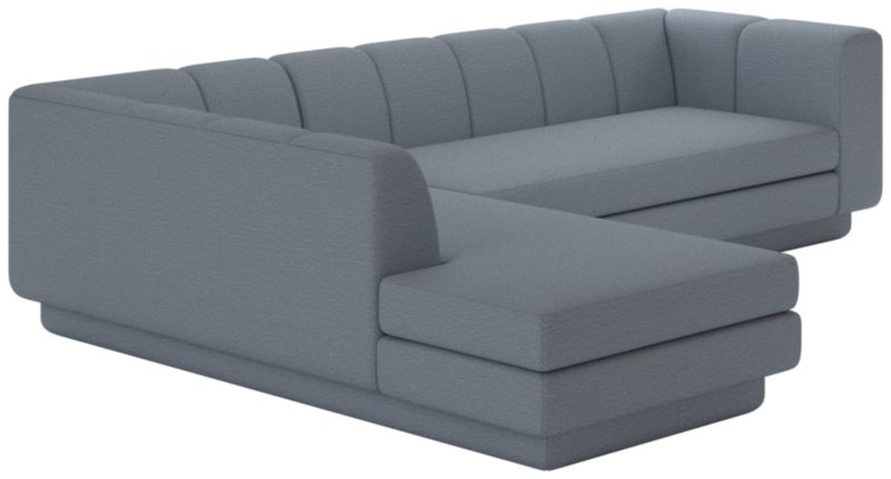 Viewing product image Yarrow 2-Piece L-Shaped Sectional Sofa with Left Arm  Curious Ocean - image 1 of 10