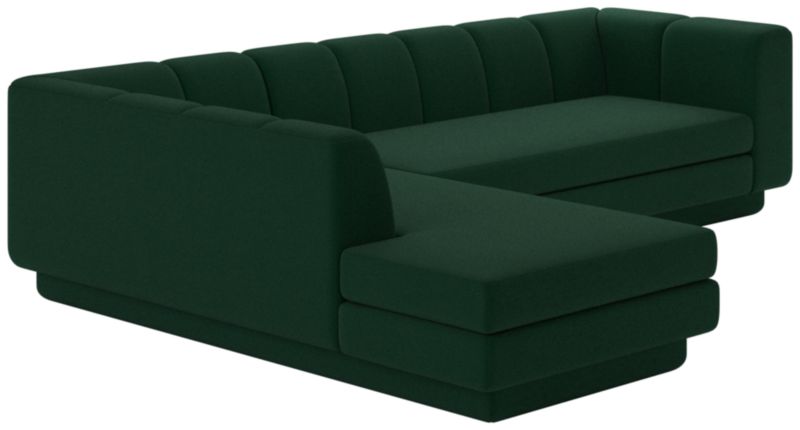 Viewing product image Yarrow 2-Piece L-Shaped Sectional Sofa with Left Arm  Porto Forest - image 1 of 10