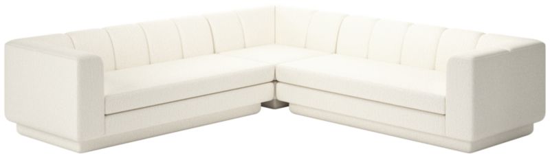 Viewing product image Yarrow 3-Piece L-Shaped Sectional Sofa Wooly Sand - image 1 of 7