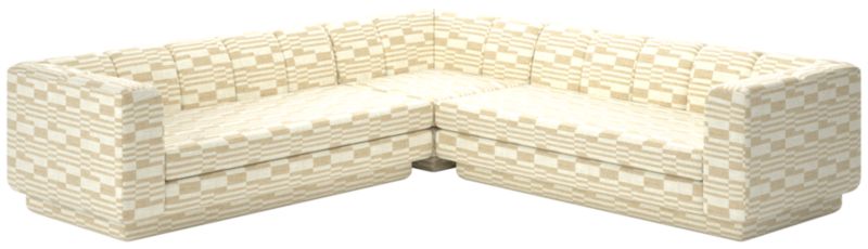 Viewing product image Yarrow 3-Piece L-Shaped Sectional Sofa Piano Cloud - image 1 of 7