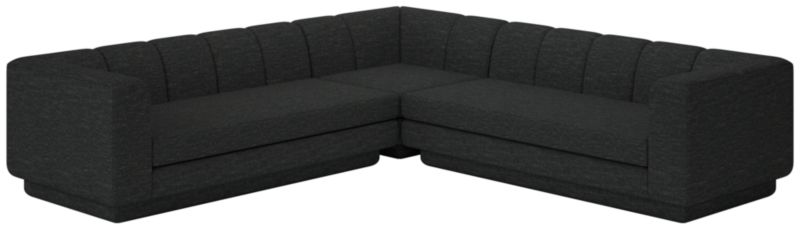 Viewing product image Yarrow 3-Piece L-Shaped Sectional Sofa Curious Ebony - image 1 of 7