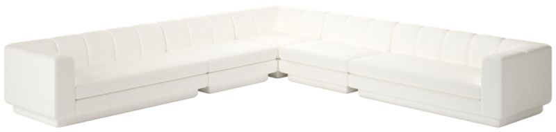 Yarrow 5-Piece L-Shaped Sectional Sofa Dream Pina Colada - image 0 of 8