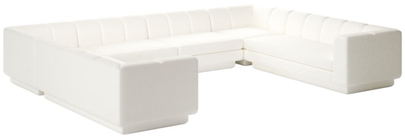 Yarrow 6-Piece U-Shaped Sectional Sofa Dream Pina Colada - image 0 of 8