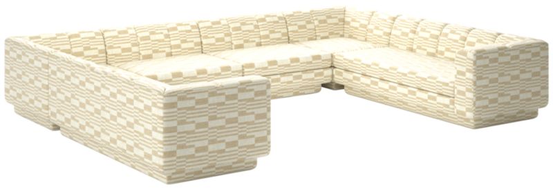 Yarrow 6-Piece U-Shaped Sectional Sofa Piano Cloud - image 0 of 8