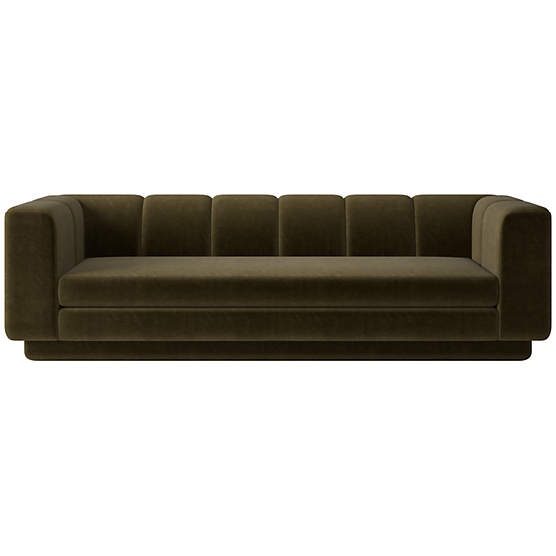 Yarrow 97" Sofa Palm Green