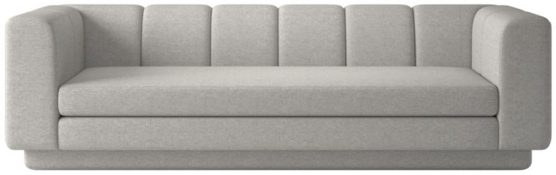 Yarrow 97.5 Sofa Hatch Platinum - image 0 of 9