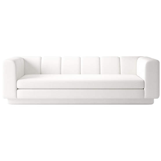 Yarrow 97.5 Curious Linen Sofa