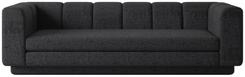 Yarrow 97.5 Sofa Bloce Noir - image 0 of 9