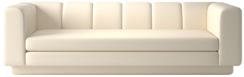 Yarrow 97.5 Sofa Kanvas Sand - image 0 of 9