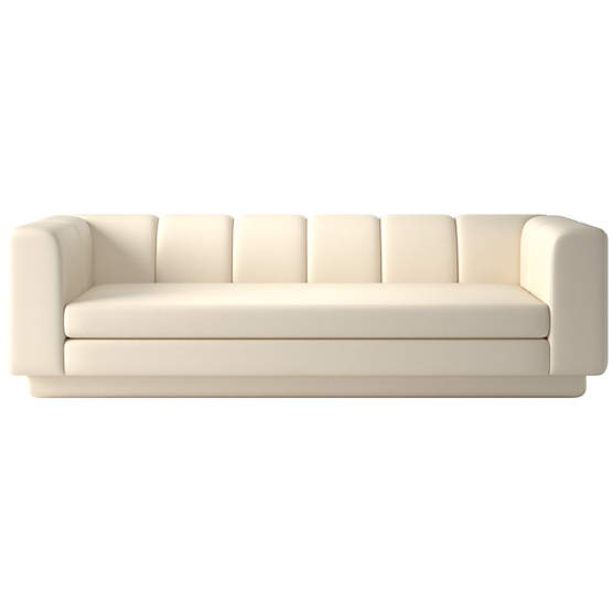 Yarrow 97.5 Sofa Kanvas Sand