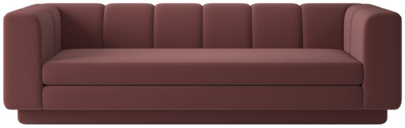 Yarrow 97.5 Sofa Lisbon Rose Brown - image 0 of 9