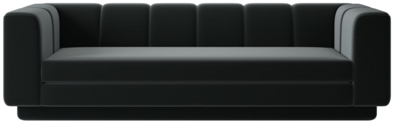 Yarrow 97.5 Sofa Como Dark Grey - image 0 of 9