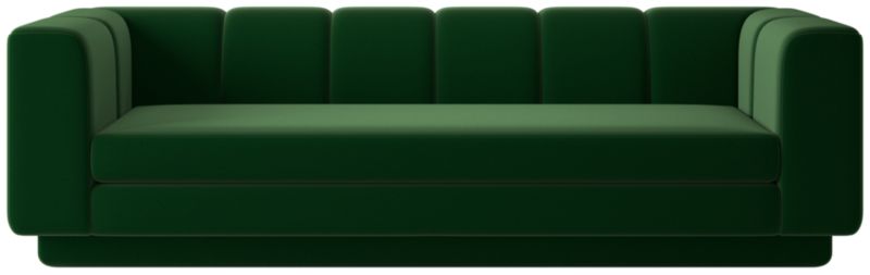 Yarrow 97.5 Sofa Como Emerald - image 0 of 9