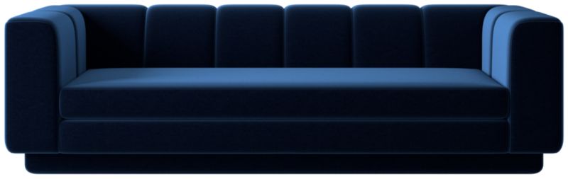 Yarrow 97.5 Sofa Como Indigo - image 0 of 9