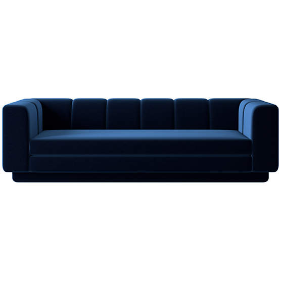 Yarrow 97.5 Sofa Como Indigo