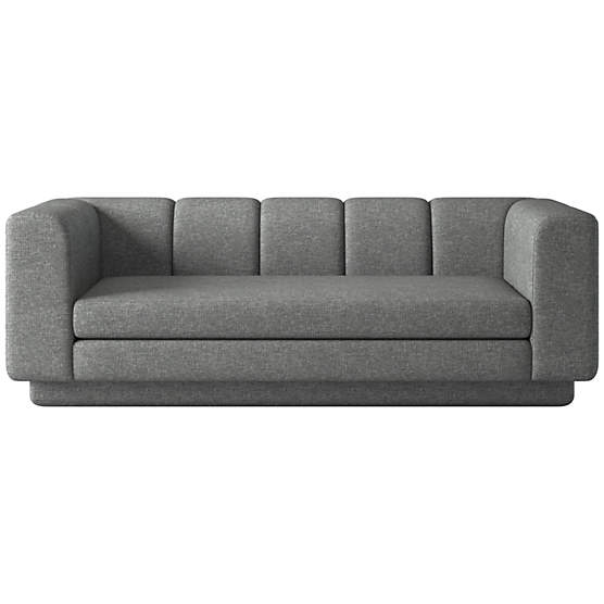 Yarrow 97.5 Sofa Hatch Charcoal
