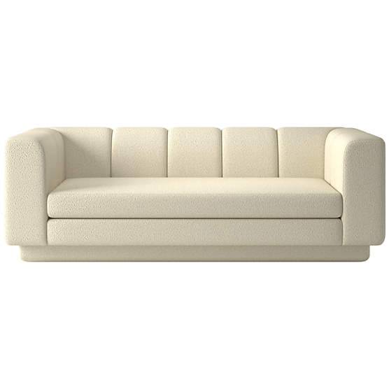 Yarrow 84" Sofa Bloce Cream