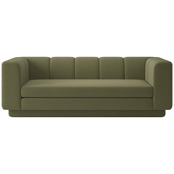 Yarrow 84" Sofa Coverlet Hunter