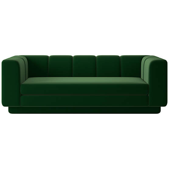 Yarrow 84" Sofa Como Emerald