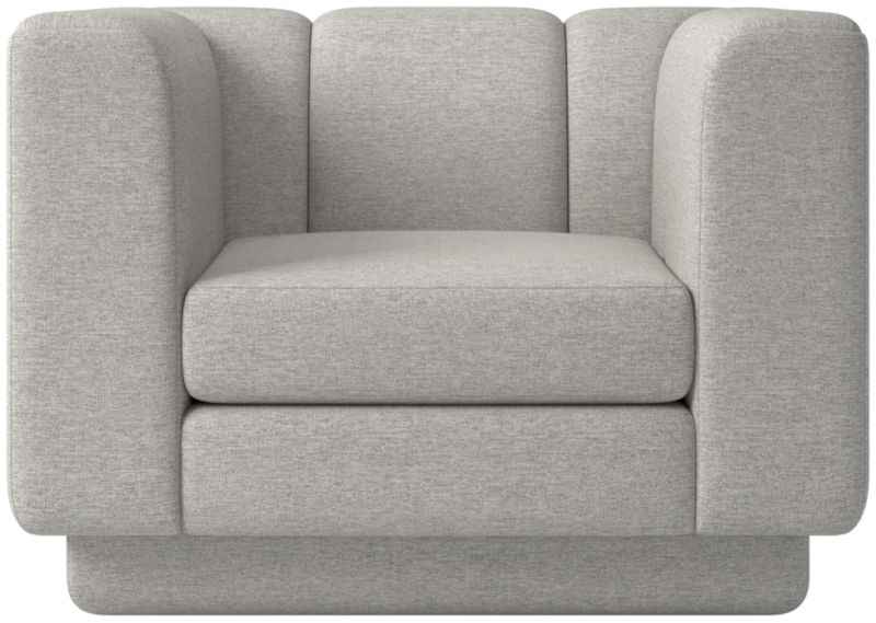 Yarrow Swivel Chair Hatch Platinum - image 0 of 9