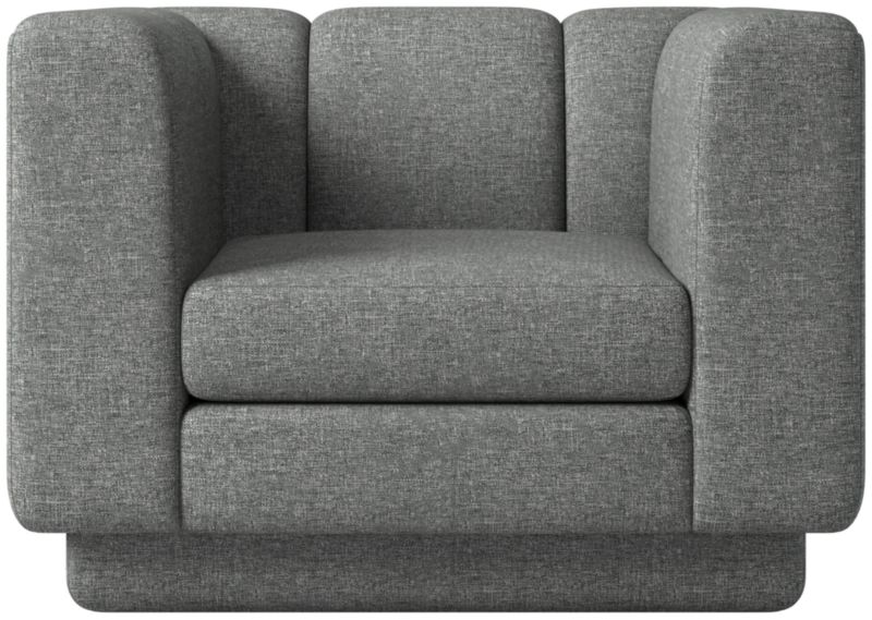 Yarrow Swivel Chair Hatch Charcoal - image 0 of 9