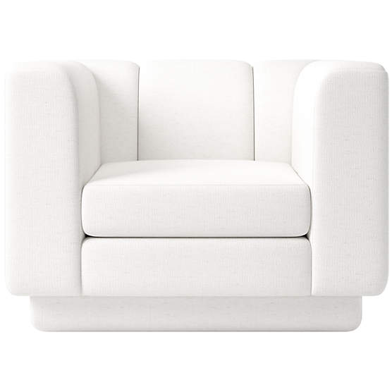 Yarrow Swivel Chair Curious Linen